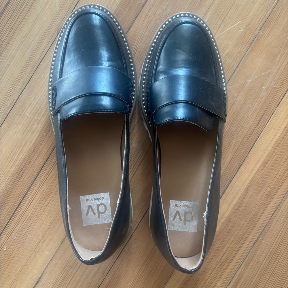 DV by Dolce Vita Women's Black Loafers